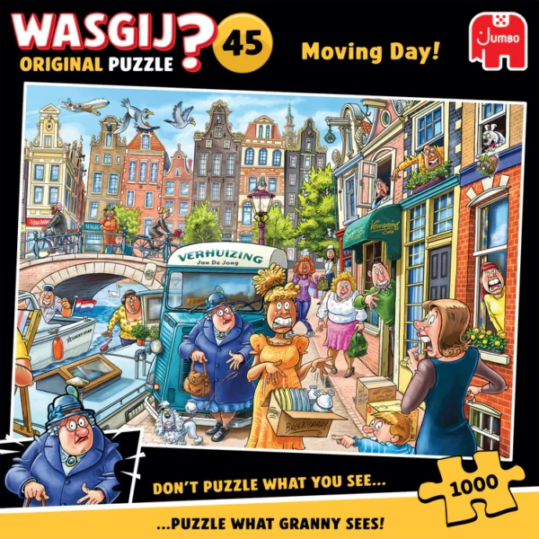 Пазл Jumbo Wasgij Original №45 Moving Day! - Зображення 2