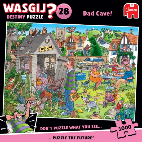 Пазл Jumbo Wasgij Destiny № 28 Dad Cave! - Зображення 2