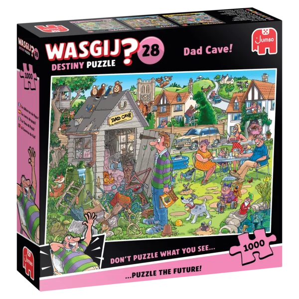 Пазл Jumbo Wasgij Destiny № 28 Dad Cave!