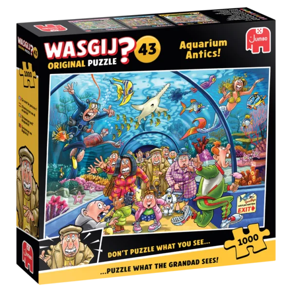 Пазл Jumbo Wasgij Original 43 - Aquarium Antics!