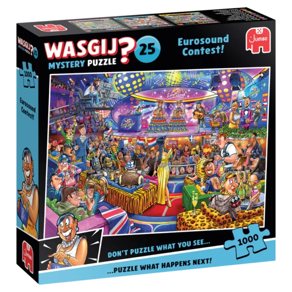 Пазл Jumbo Wasgij Mystery 25 - Eurosound contest!