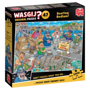Пазл Jumbo Wasgij Original 47 - De boot in!