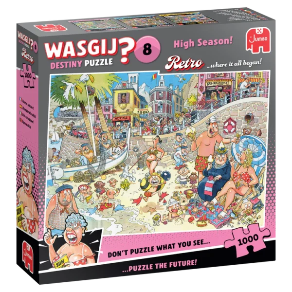 Пазл Jumbo Wasgij Retro Destiny 8 - High Season!