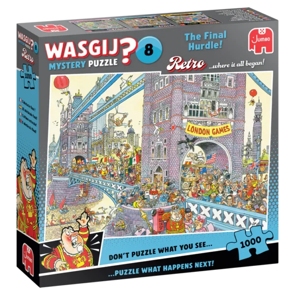 Пазл Jumbo Wasgij Retro Mystery 8 - The Final Hurdle!