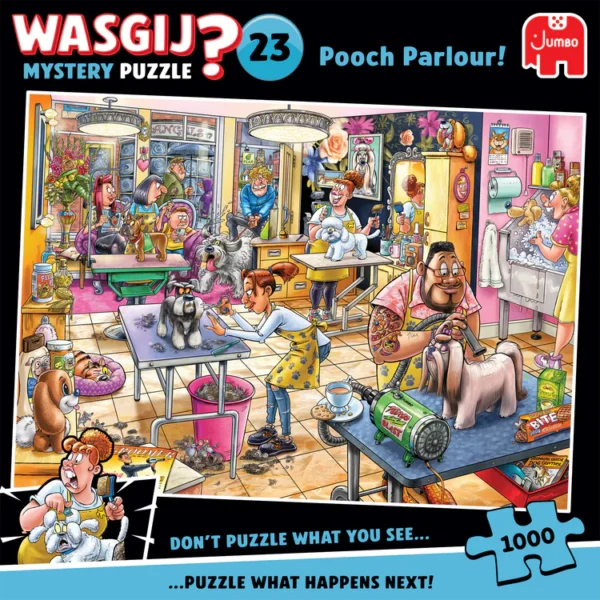 Пазл Jumbo Wasgij Mystery 23 - Pooch Parlour! - Зображення 3