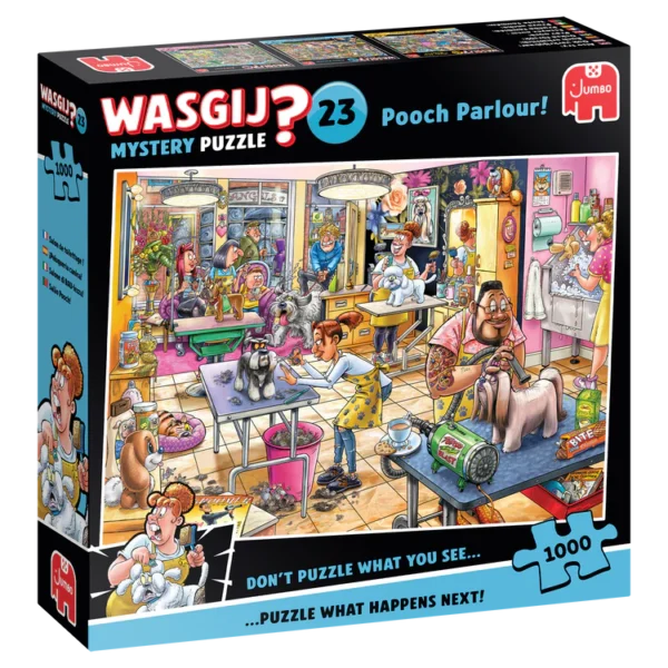 Пазл Jumbo Wasgij Mystery 23 - Pooch Parlour!