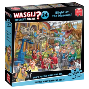 Пазл Jumbo Wasgij Mystery 24 - Blight at the museum!