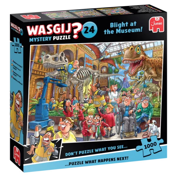Пазл Jumbo Wasgij Mystery 24 - Blight at the museum!
