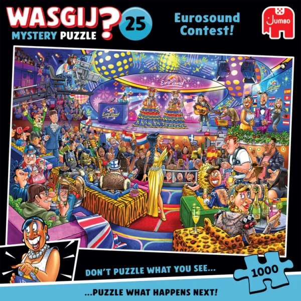 Пазл Jumbo Wasgij Mystery 25 - Eurosound contest! - Зображення 3