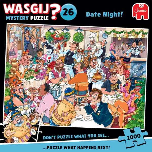 Пазл Jumbo Wasgij Mystery 26 - Date Night! - Зображення 3