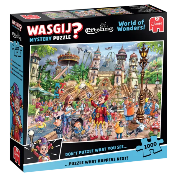 Пазл Jumbo Wasgij Mystery Efteling - Wereld vol Wonderen!
