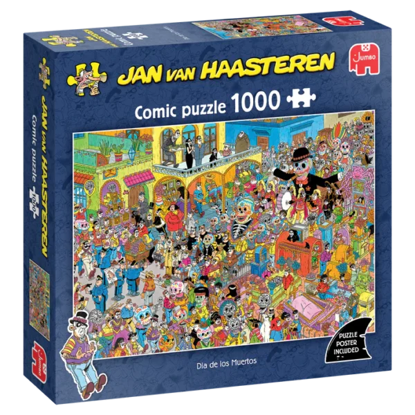 Пазл Jumbo Jan van Haasteren - Dia de los Muertos