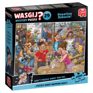 Пазл Jumbo Wasgij Mystery 29 - Donation Debacle!
