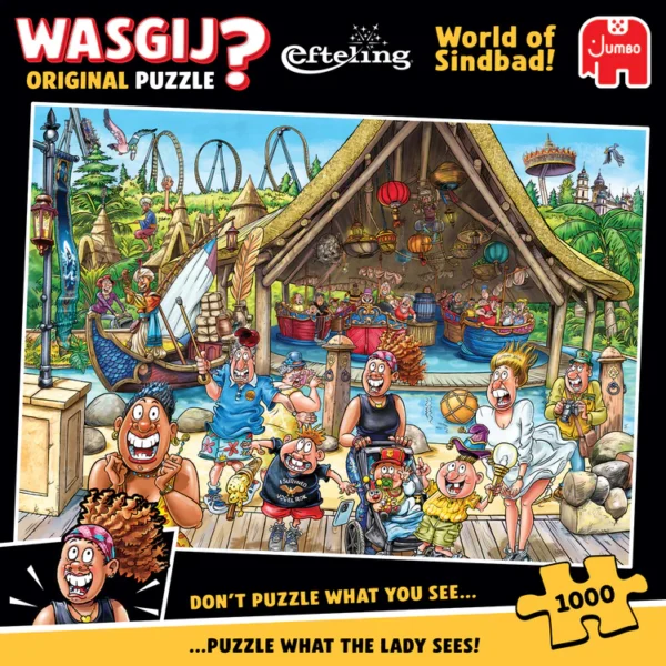 Пазл Jumbo Wasgij Original Efteling - World of Sindbad! - Зображення 2