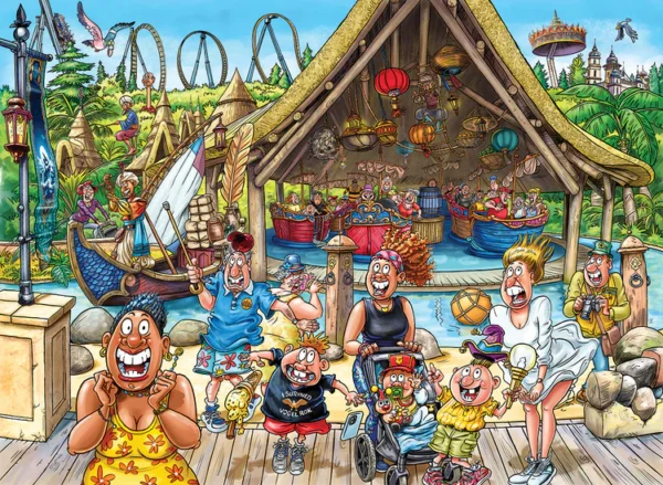 Пазл Jumbo Wasgij Original Efteling - World of Sindbad! - Зображення 3