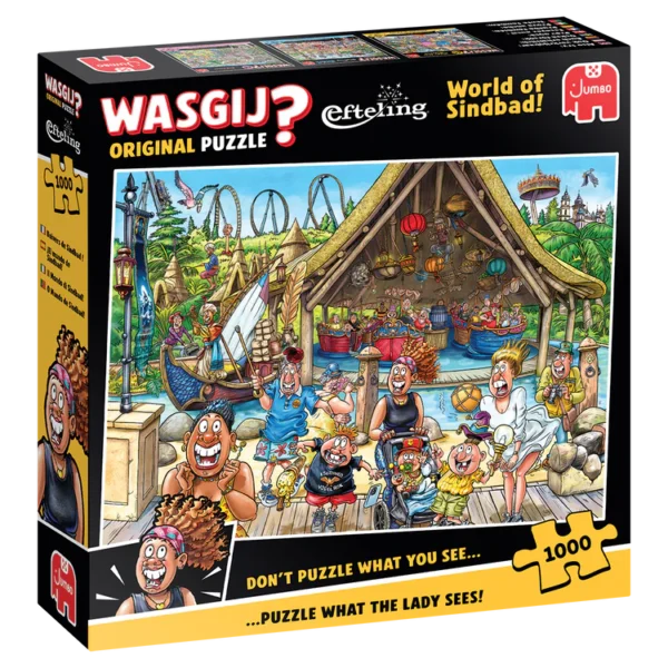 Пазл Jumbo Wasgij Original Efteling - World of Sindbad!