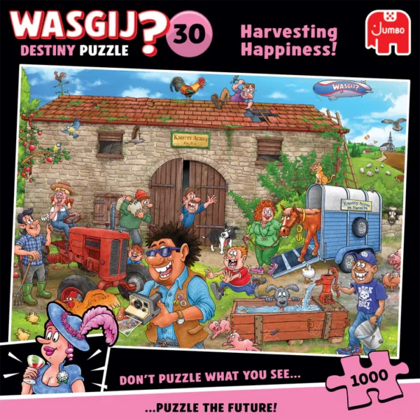 Пазл Jumbo Wasgij Destiny 30 - Harvesting Happiness! - Зображення 2