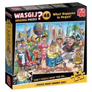 Пазл Jumbo Wasgij Original 48 - What Happens in Vegas!