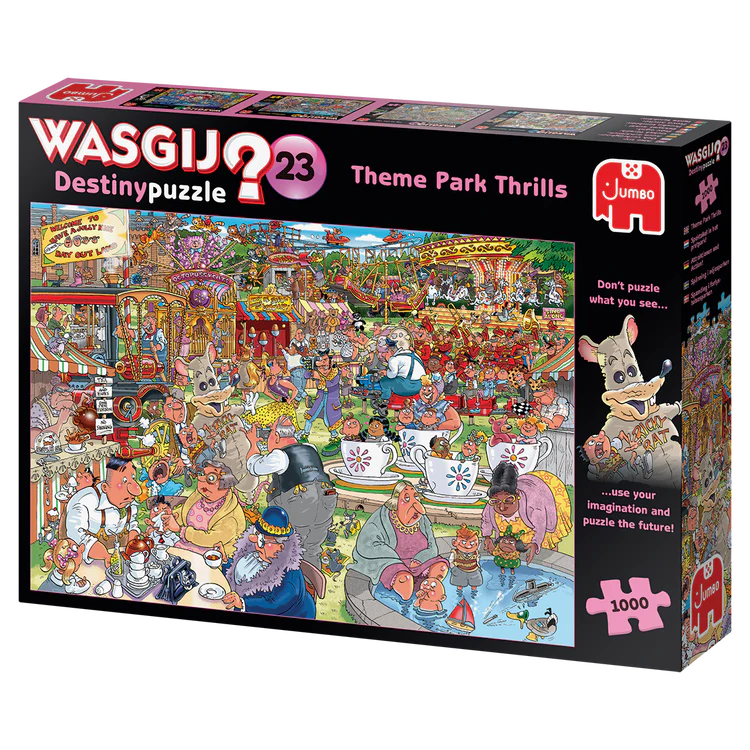 Пазл Jumbo Wasgij Destiny 23 – Theme Park Thrills! Пошкоджена упаковка