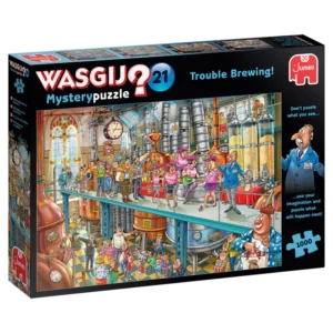 Пазл Jumbo Wasgij Mystery 21 - Trouble Brewing!