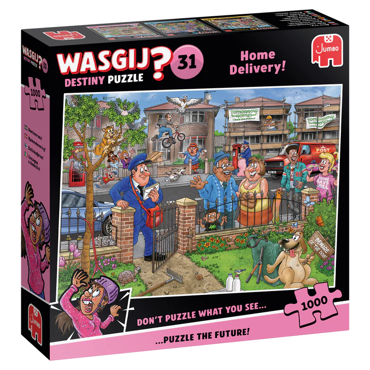 Пазл Jumbo Wasgij Destiny 31 – Home Delivery!